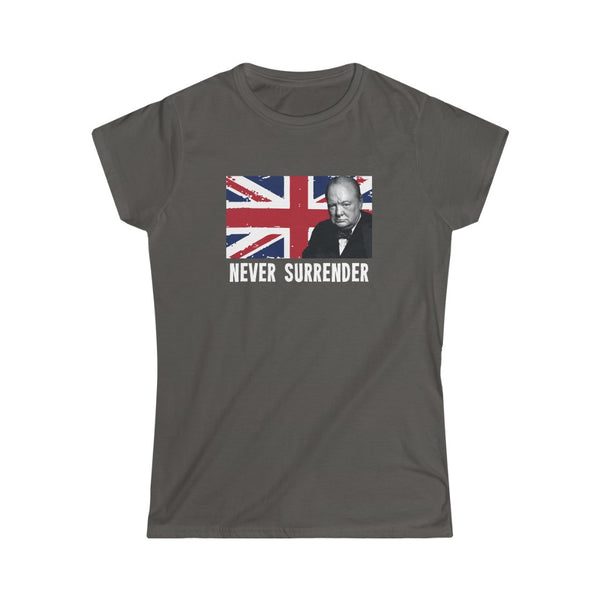 NEVER SURRENDER WOMEN'S TSHIRT