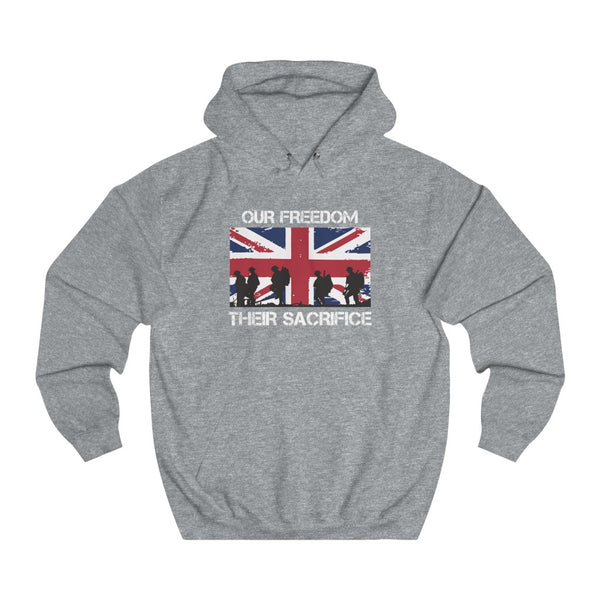 OUR FREEDOM THEIR SACRIFICE HOODIE