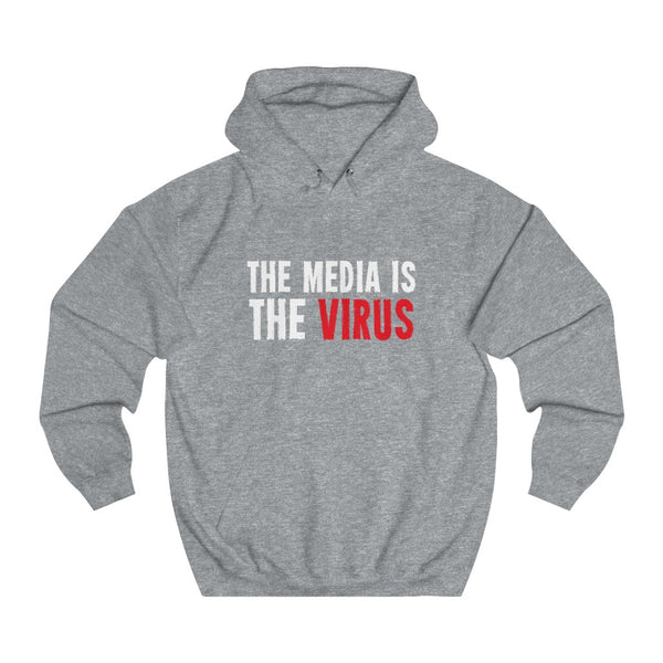 THE MEDIA IS THE VIRUS HOODIE